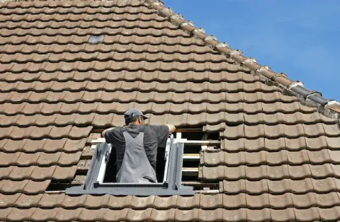 Pose de velux - Monthermé